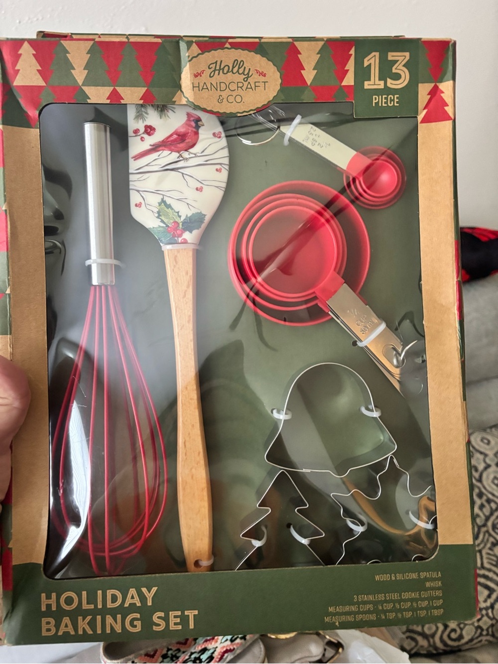Red Holiday Baking Set - 13 Piece